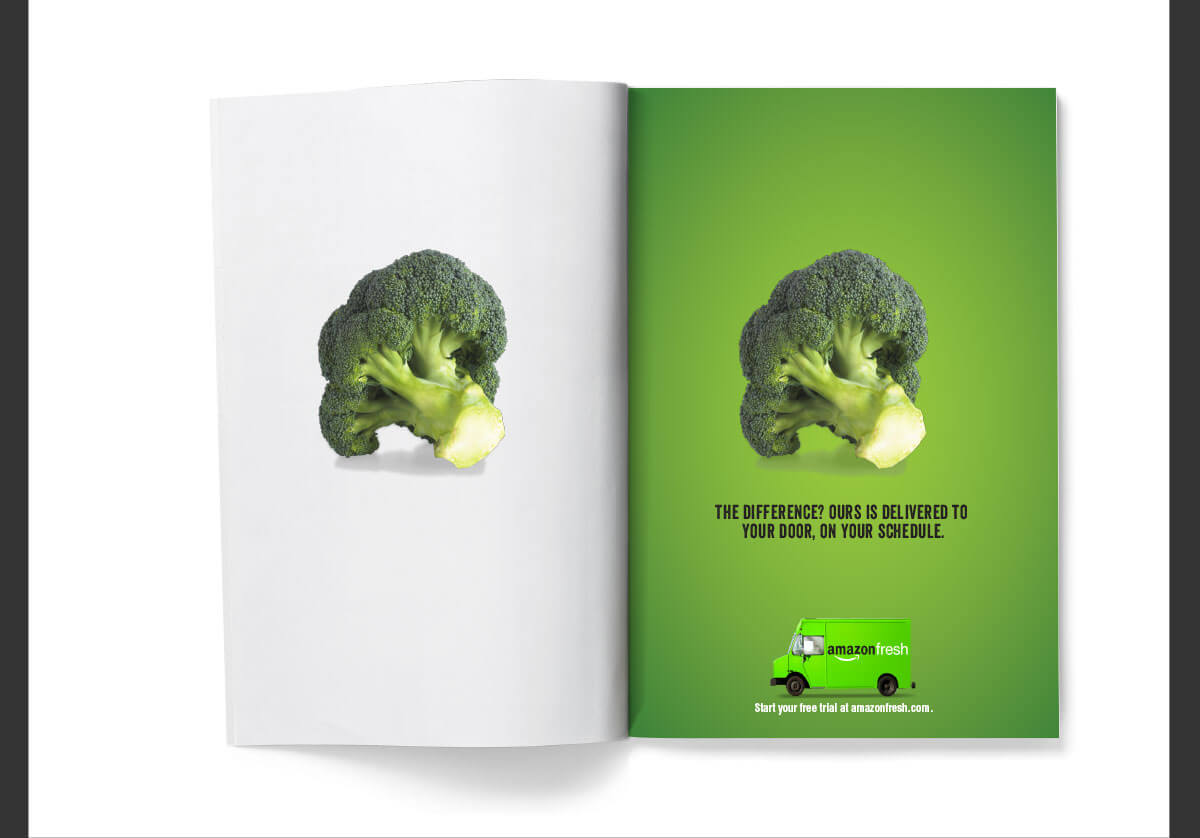 Amazon Fresh campaign concepts