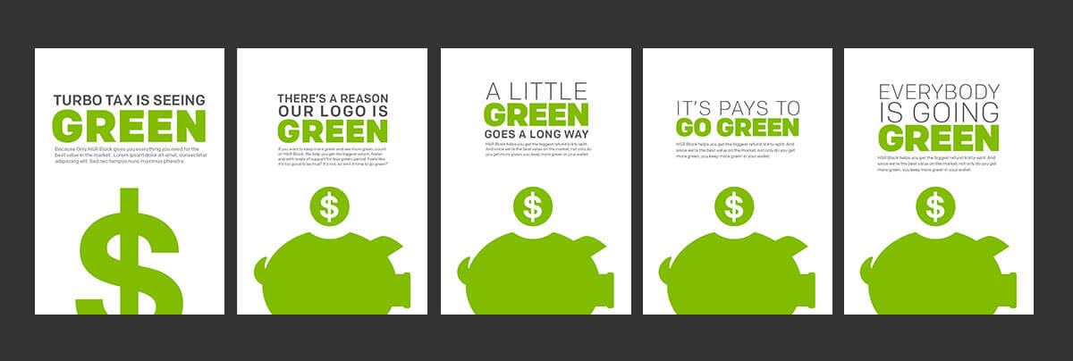 H&R Block green concepts