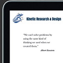 Kinetic Research & Design website